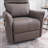 Idal Faux Leather Swivel Recliner-176038080