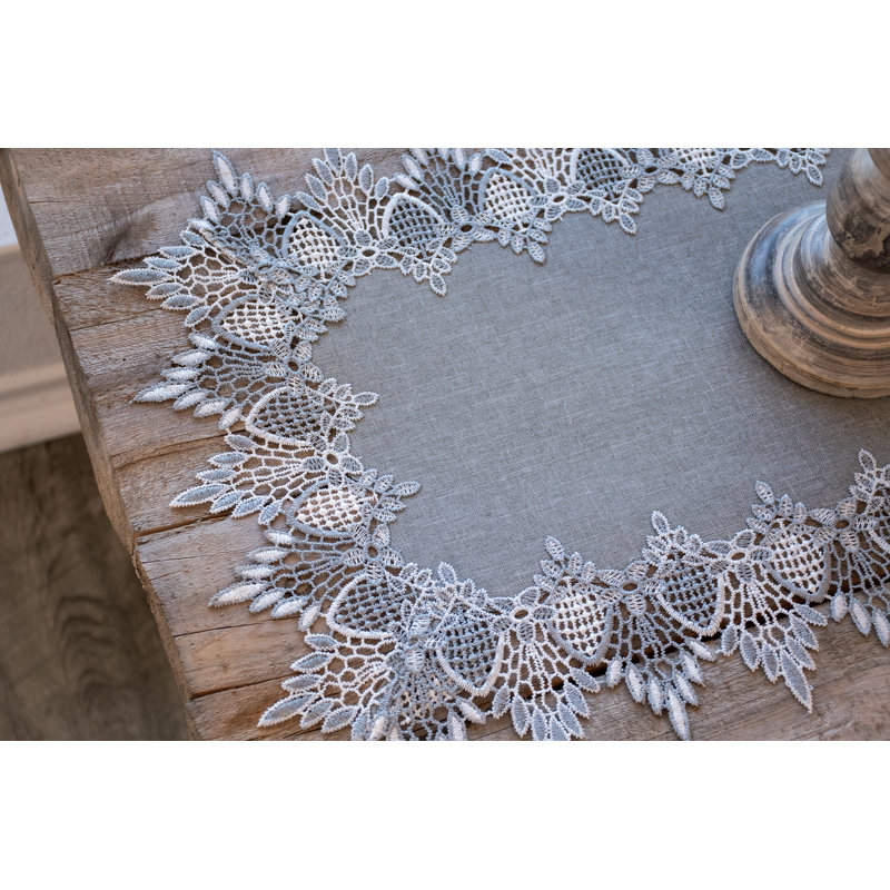 Chemin de table Lace, L 28 po x l 14 po