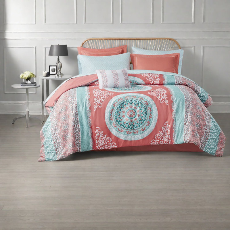 Premium Comfort Bedding Set, Soft Polyester, Boho Style For Home