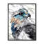Tête d'aigle avec œil brillant - peinture sur toile-67235993-67235997