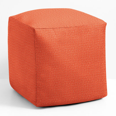 Continuous Upholstered Outdoor Ottoman with Sunbrella® Cushion