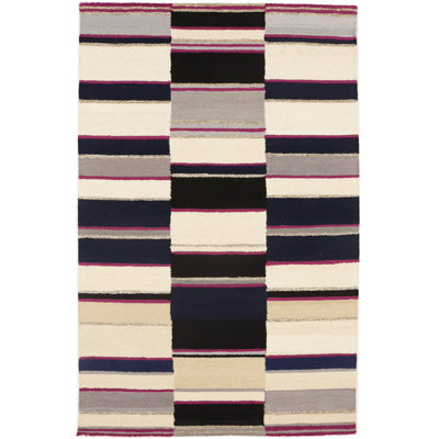 Performance Wool Striped Indoor Rug