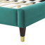 Lit plateforme en velours actuel Performance par Modway-1929734173-1929734162