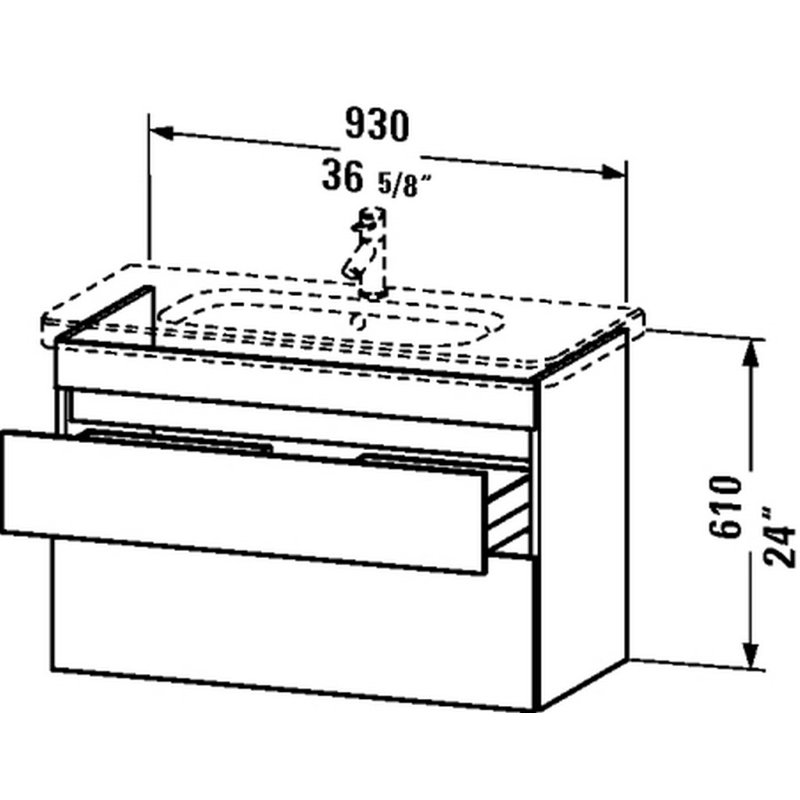 DuraStyle 36.63'' Single Bathroom Vanity Base