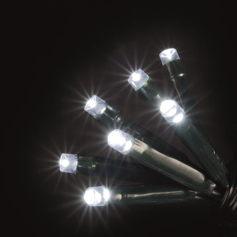 495cm Twinkle Indoor / Outdoor String Lights, Ice White