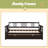 Twin Size Daybed Wood Bed With Twin Size Trundle-1078766364