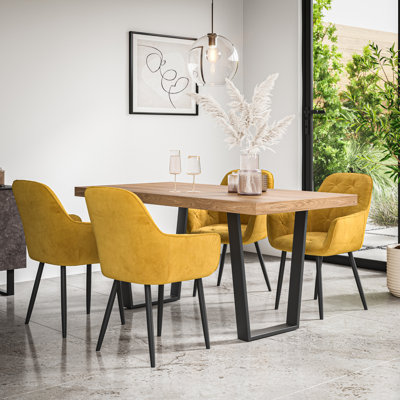 Ahlina 4 - Person Dining Set
