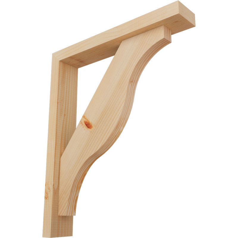 Support Funston Block avec support décalé, 24 x 20, Sapin Douglas de l 3 1/2 (lisse)