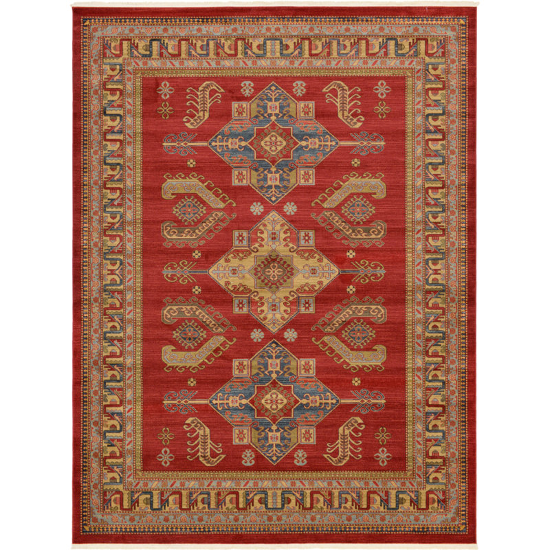 Eesi Geometric Indoor Rug, Rectangle 9' x 12'