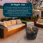Round Smokeless Fire Pit