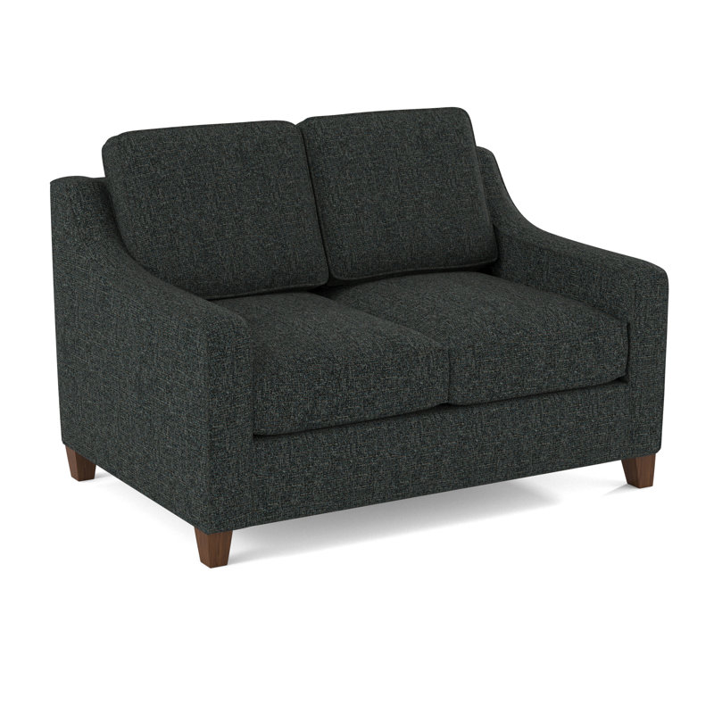Clark 54" Square Arm Sofa Bed, Connelly Crow, Montana Walnut