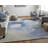 Ramiro Transitional Abstract, Blue/Ivory Area Rug-92590381