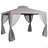 Outsunny 9.6' X 11.6' Patio Gazebo, Outdoor Canopy Shelter With 2-Tier Roof And Netting, Steel Frame For Garden, Lawn, Backyard, And Deck-123312099-123312100