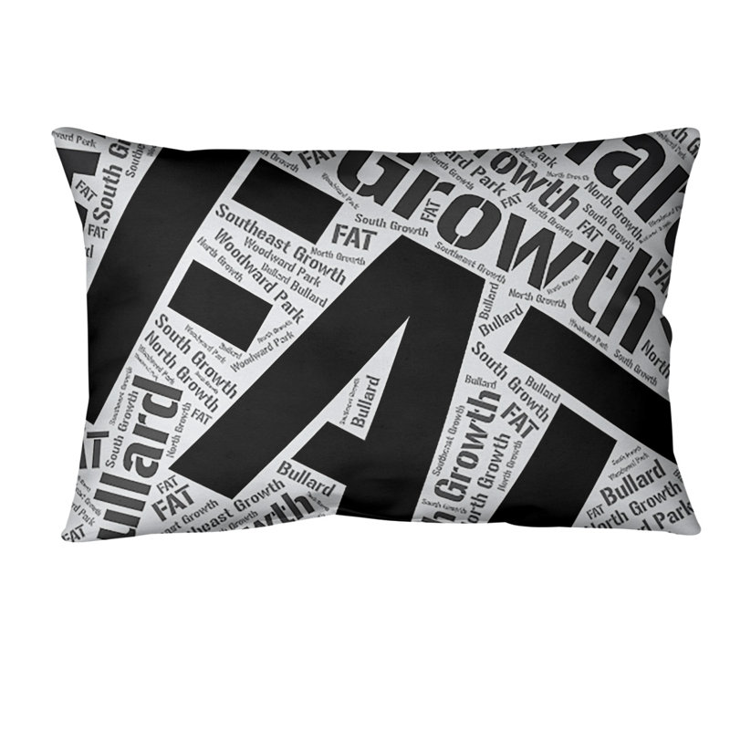 Coussin lombaire intérieur/extérieur fresno, Non, Noir