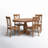 Sloan 4-Person Rubberwood Dining Set-708425687