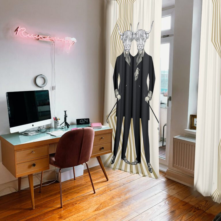 Velvet Blackout Curtain Panel Pair, 148cm Width x 300cm Drop