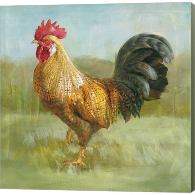 «Noble Rooster II» par Danhui Nai - reproduction d'art sur toile tendue