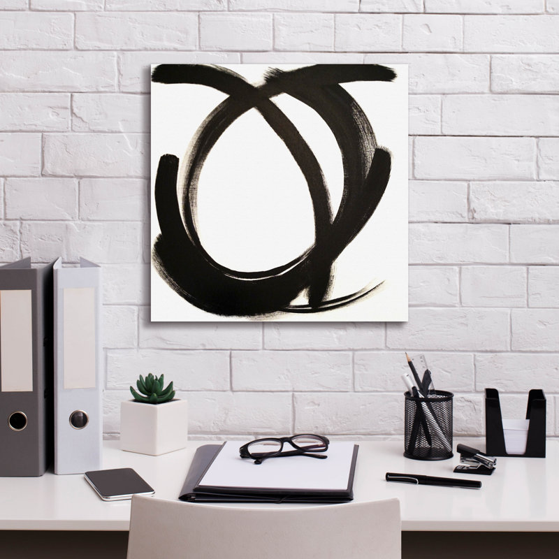  «Intersection 1» par Brittany Evans, art mural sur toile, 18 po x 18 po