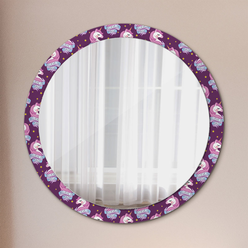 Huldar Glass Flat Wall Mirror