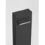 Black Integrated LED Metal Bollard Light-4592009