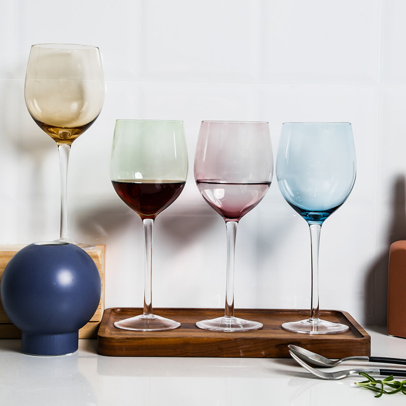 Balchand 15.72oz. Handmade Wine Glass Set