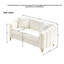 Canapé 61 po en chenille de 61 po, canapé profond 2 places de luxe, canapé capitonné moderne, pieds en métal doré-1618894598-1618894599