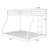 Almadelia Kids Twin Bunk Bed