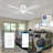 Gaini 52'' Ceiling Fan with LED Lights-1897222917