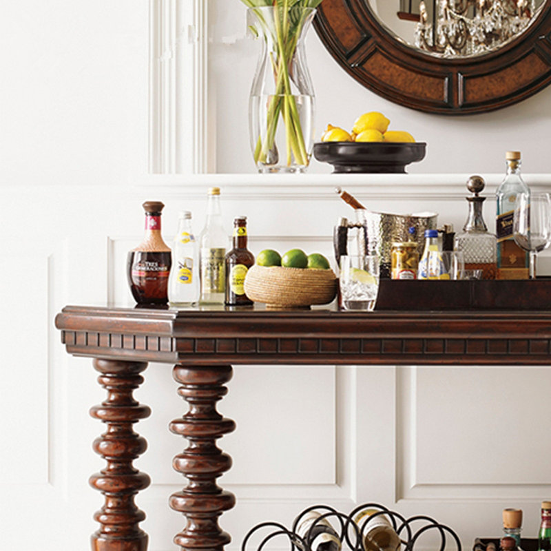 Console American Countryside, H 30,71 po x l 62,99 po x P 16,54 po