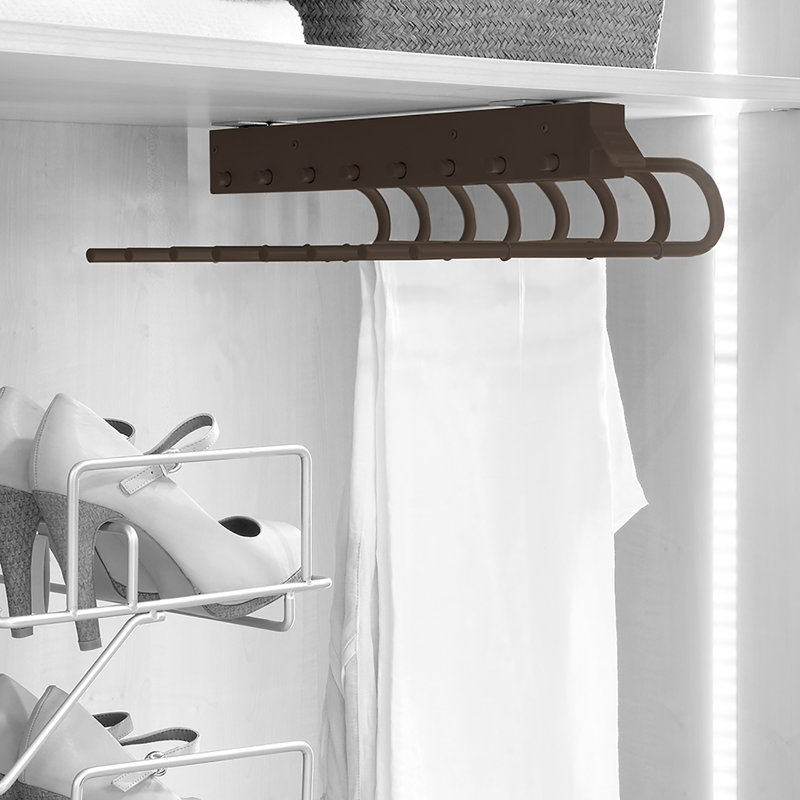 Pinette 49.8cm 4 Wall Towel Bar, Mocha