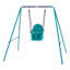Plum Metal Swing Seat with Chains