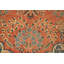 Tapis traditionnel floral rétro en laine 10 x 13
