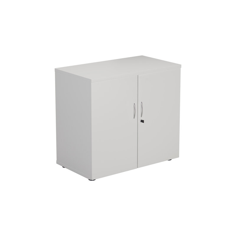 Buariki 2 -Door Storage Cabinet, White