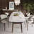 29.92"H Solid Ash Wood Dining Chair with Backrest