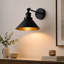 LED Battery Powered Armed Sconce