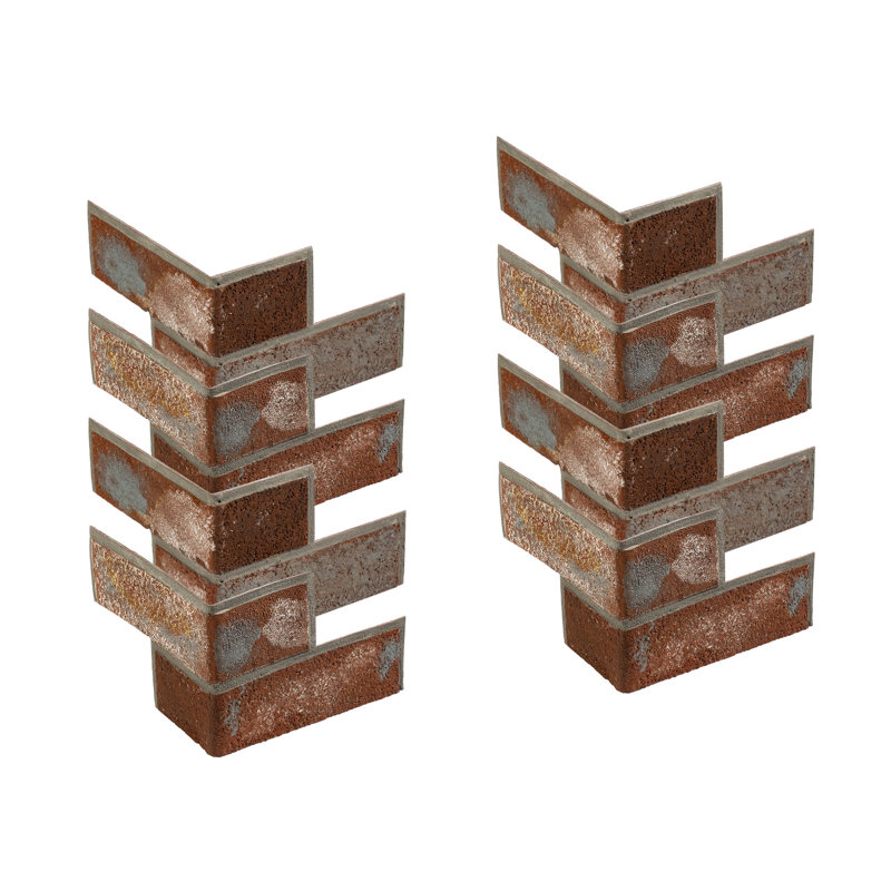 Rustic Grove Brick Glue Up Out Corners (Newport), Newport