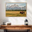 Bull Bison à Grand Teton-656830575-656830574