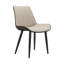 Chaises de salle à manger modernes en métal kaki, revêtement de qualité supérieure pour la cuisine ou le restaurant