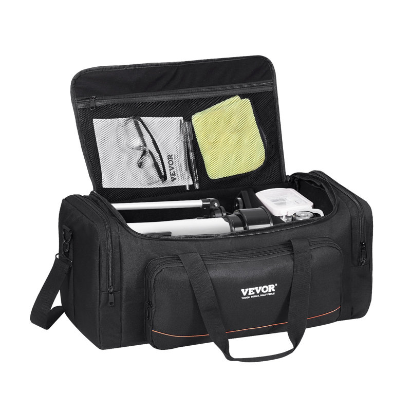 Telescope Case, 22 In, Telescope Storage Bag With Fixed Buckles, Multi-Pocket And Detachable Divider For Telescope, Shock-Absorbent Telescope Carrying Case To Easily Secure Optical Tube And Tripod