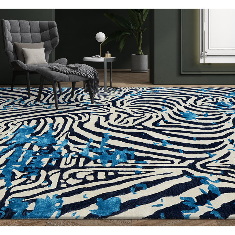 Animal Print Area Rug, Rectangle 8' x 10'