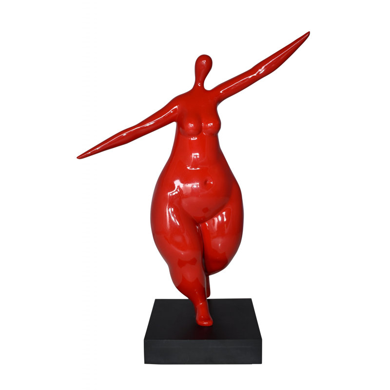Statue volumineuse en résine Lawell: 14 po x 5 po x H 16 po
