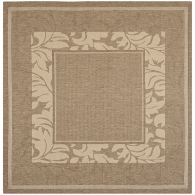 Tapis d'intérieur/extérieur brun/naturel Herefordshire