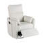 Swivel rocking recliner chair with adjustable footrest-1895707045