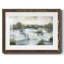 Roads not Taken - Rustic, reproduction d'art encadrée avec tableau mat-2139673115-2139673104
