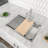 30"W Drop-in Single Bowl Stainless Steel Kitchen Sink with Workstation
