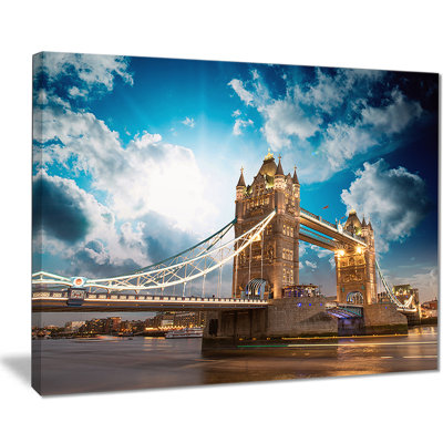 " Sunset Over Tower Bridge "