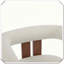 Chaise d'appoint moderne rembourrée pour la maison-654005637