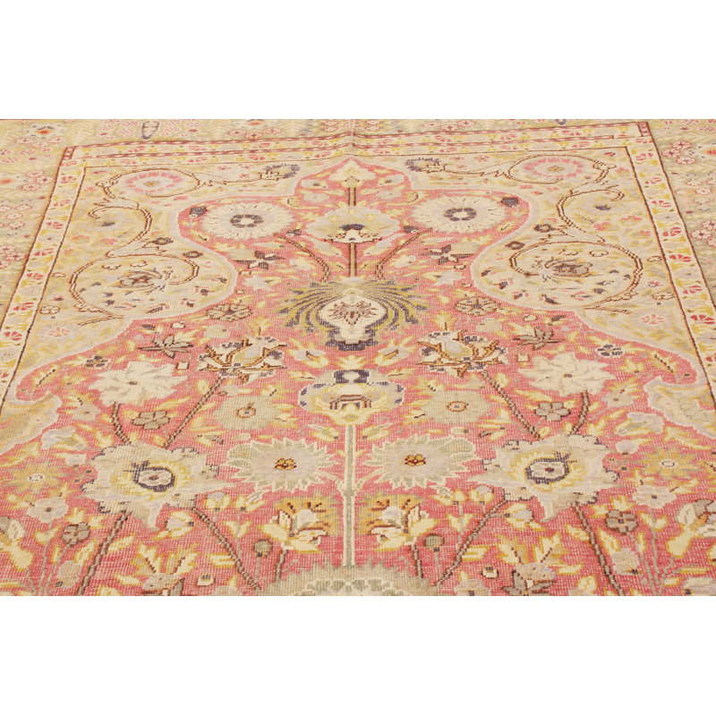 One-of-a-Kind 4'1" X 6' Hand Knotted Area Rug