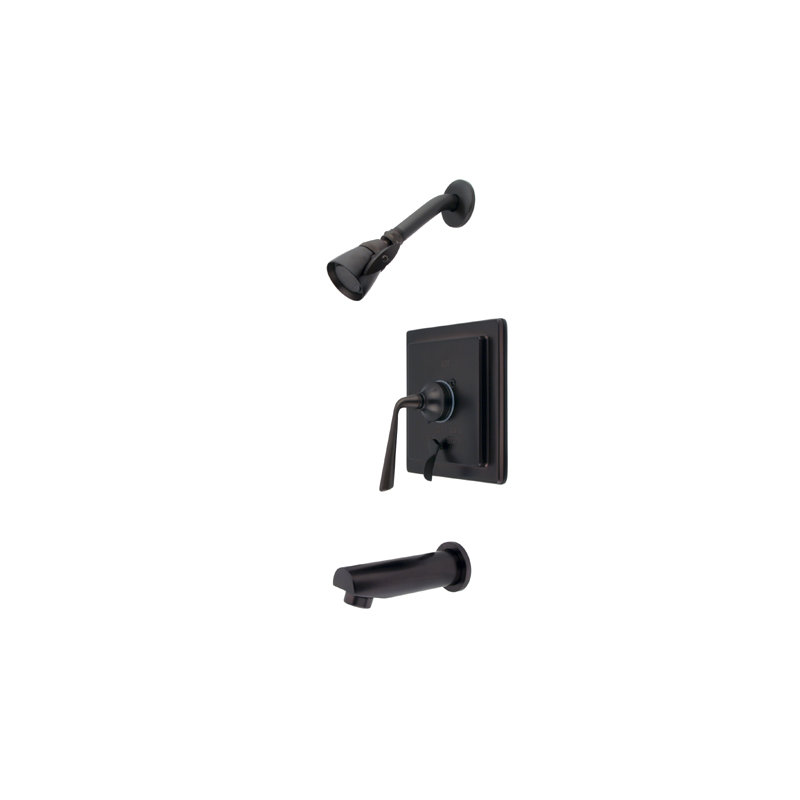 Copenhagen Tub and Shower Faucet Trim, Oil Rubbed Bronze