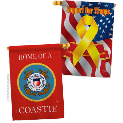 Decorative House Decoration Yard Banner 2-Sided Polyester/Polyester Blend 40 x 28 in. House Flag